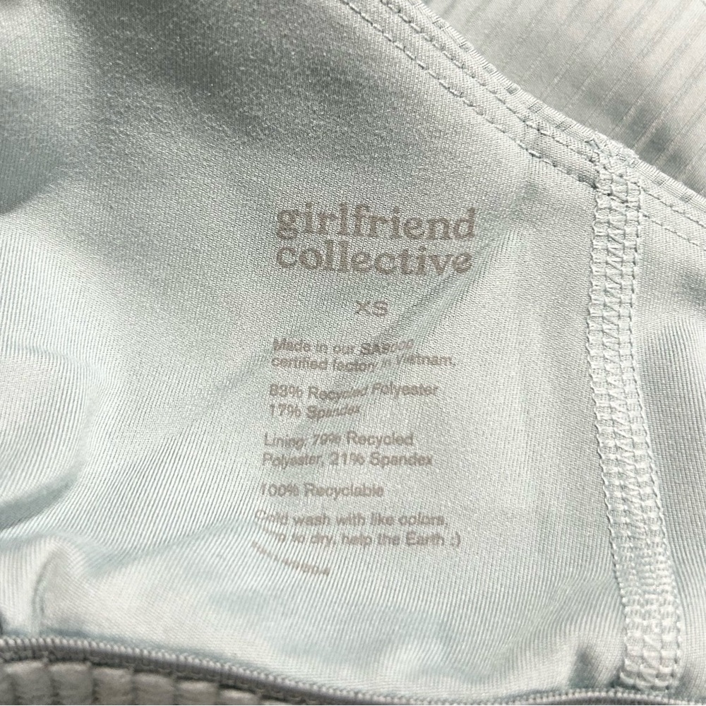 Girlfriend Collective Mist Rib Devon Compressive … - image 4